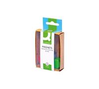 Q-CONNECT Round Magnet KF02040Q – 20mm Assorted (60 Pack)