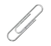 Q-Connect Paperclips KF27004 Wavy 77 mm Pack of 100