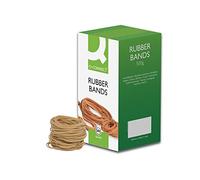 Q-Connect Rubber Bands No.19 88.9 x 1.6mm 500g KF10527,green|beige|gold