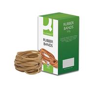 Q-Connect Rubber Bands No.69 150 x 6mm 500g KF10554,yellow|grey|brown|white
