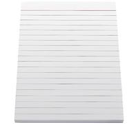 Q-Connect Ruled Scribble Pad 160 Pages 203x127mm (20 Pack) C60FW