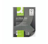 Q-Connect Ruled Spiral Sc Pad A4 PK5