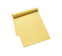 Q-Connect Ruled Stitch Bound Exec Pad 50 Pages A4 Yellow Pk 10-KF01387