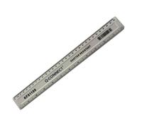 Q-Connect Ruler Shatterproof 300mm White (Inches on one side and cm/mm on the other) KF01109