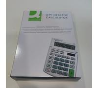 Q-Connect Semi-Desktop Calculator 12-Digit KF01605 12 Digit Semi-Desktop