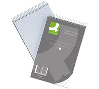 Q-Connect Shorthand Notebook 150 Leaf Ruled Feint 203X127mm, Pack Size 10 Sku Kf31002