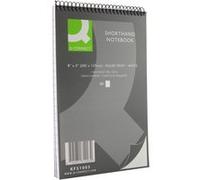 Q-Connect Feint Ruled Shorthand Notebook 160 Pages 203x127mm (20 PACK) KF31003