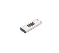 Q-Connect Silver/Black USB 3.0 Slider 128GB Flash Drive - KF16375