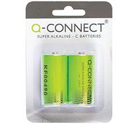 Q-Connect Size C Battery (2 Pack)