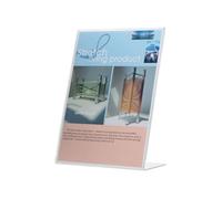 QConnect Slant Sign Holder Lshape A4