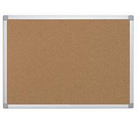 Q-Connect Slate Cork Aluminium Frame 90 x 60 cm