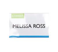 Q-Connect Soft Name Badge with Magnetic Clip 54x90mm (Pack of 25) KF14138