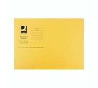 Q-Connect Sq Cut Folder Fs Yellow