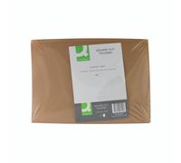Q-Connect Kraft Square Cut Folder 170gsm Foolscap Buff (Pack of 100)