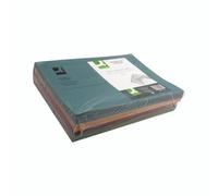 Q-Connect Sq Fldr Med Fs Asrtd PK100