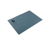 Q-Connect Square Cut Folder Lightweight 180gsm Foolscap Blue (Pack of 100) KF26033