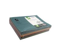 Q-Connect Square Cut Folder Mediumweight 250gsm Foolscap - KF01492