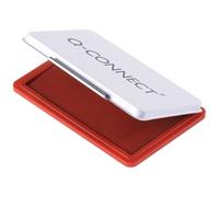 Q-Connect Stamp Pad Metal Case Medium 110 x 70mm Red KF25212