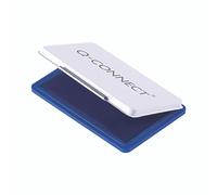 Q-Connect Stamp Pad Mtl Case Lge BLU