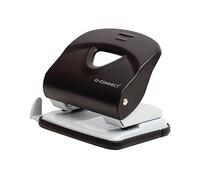 Q-Connect Standard Duty Metal Desk Hole Punch Black KF14220