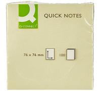 Q-Connect Sticky Note Pad 76x76mm 100 Sheets