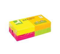Q-Connect Quick Notes 76 x 76mm Neon (12 Pack) KF10508