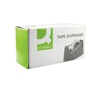 Q-Connect Tape Dispenser Large Black Suitable for tape upto 25mm wide and 3 KF11010