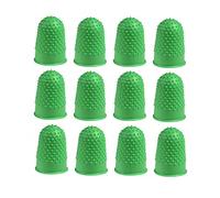 Q-Connect Thimblettes Size 0 Green (Pack of 12)