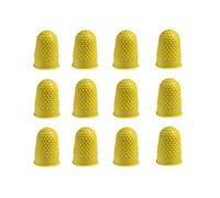 Q-Connect Thimblettes Size 2 Yellow (Pack of 12)