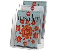 Q-CONNECT Three-Pocket Literature Holder A4 KF04188