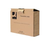 Q-Connect Transfer Case Brown (PACK OF 20) KF21666 FREE DELIVERY