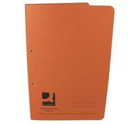 Q-Connect Transfer File 35mm Capacity Foolscap Orange (Pack - KF26059