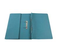 Q-Connect Transfer Pocket File 38mm Capacity Foolscap Blue (Pack of 25)