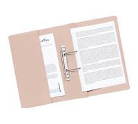 Q-Connect Transfer Pocket File 38mm Capacity Foolscap Buff (Pack Of 25)