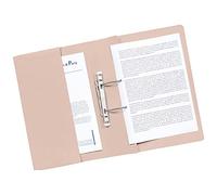 Q-Connect Transfer Pocket File 38mm Capacity Foolscap Buff (Pack 25)