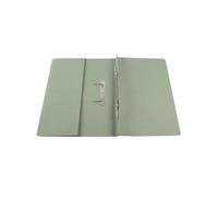 Q-Connect Transfer Pocket File 38mm Capacity Foolscap Green (Pack 25)