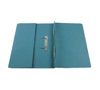 Q-Connect Transfer Pocket Foolscap File 35mm Capacity Blue [Pack of 25]