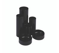 Q-Connect Tube Desk Tidy Black