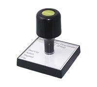 Q-Connect Voucher for Custom Rubber Stamp 75x35mm KF02102