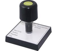 Q-Connect Voucher for Custom Rubber Stamp 90 x 55 mm KF02104