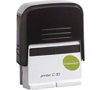 Q-Connect Voucher for Custom Self-Inking Stamp 35x12mm KF02110