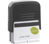 Q-Connect Voucher for Custom Self-Inking Stamp 72x33mm KF02114