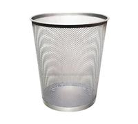 Q-CONNECT MESH WASTE BASKET SILVER