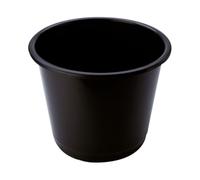 Q-Connect Waste Bin 14 Litre Black CP025KFBLK