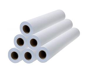 Q-CONNECT,White,KF17979 Plotter Paper 610mm x 50m