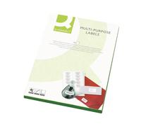 Q-Connect Multipurpose Labels 99.1x34mm White (1600 Pack) KF26053