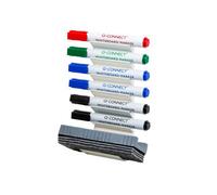 Q-Connect Whiteboard Pen And Eraser Holder