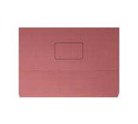 Q-Connect Whitebox 220 Gsm Foolscap Document Wallet - Pink (Pack Of 50)