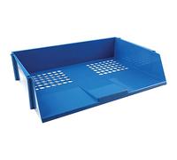 Q-Connect Wide Entry Letter Tray - Blue