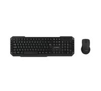Q-Connect Black Wireless Keyboard/Mouse KF15397
